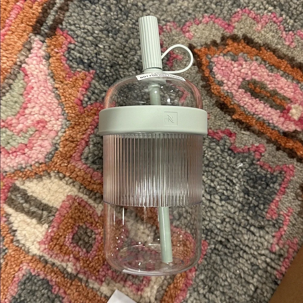 Nespresso Nomad Collection Tumbler Mint Blue NEW - Picture 5 of 6